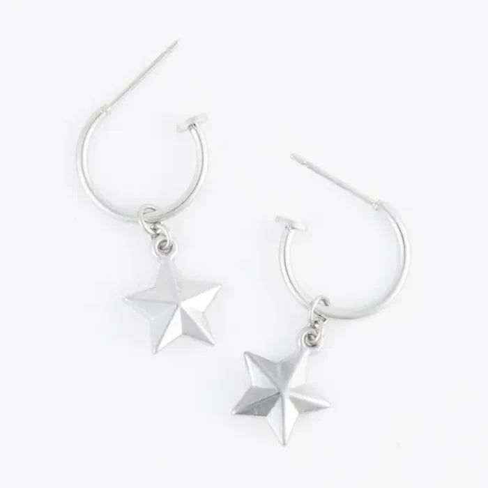 Star Charm Earrings