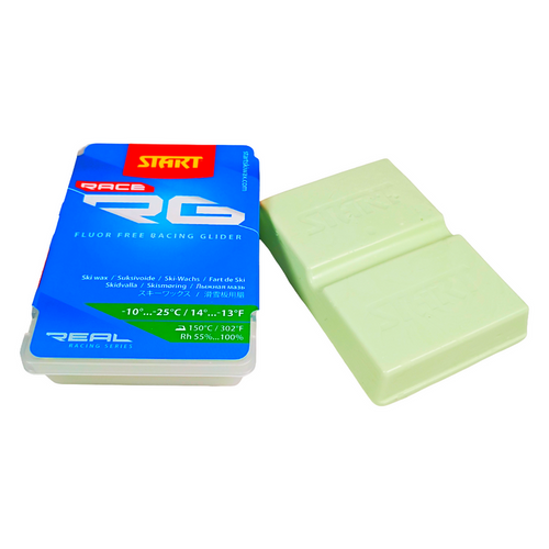 A product picture of the Start RG Race Glider Green Melt Wax (-10C/-25C)