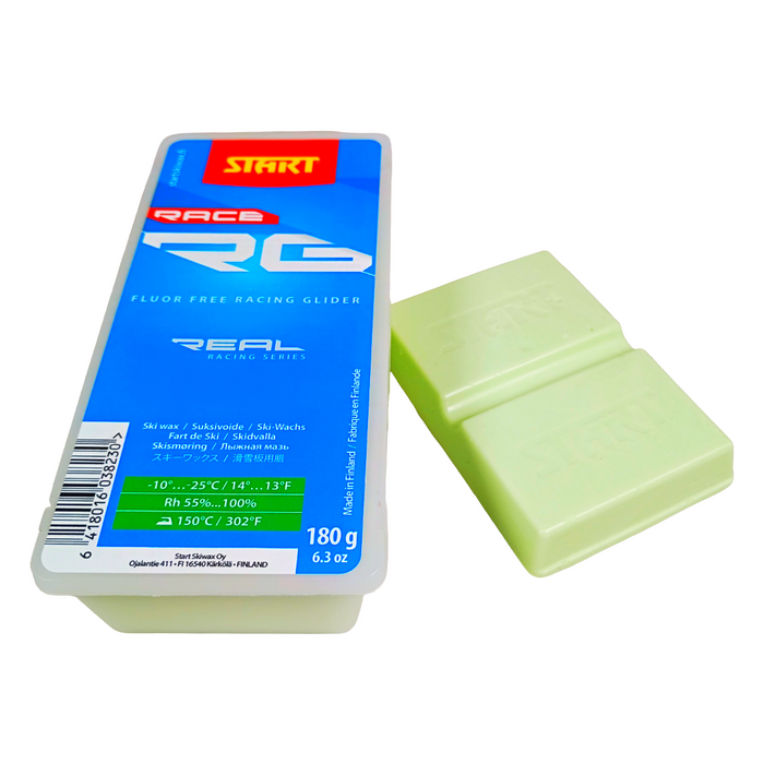 A product picture of the Start RG Race Glider Green Melt Wax (-10C/-25C)