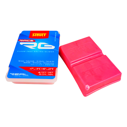 A product picture of the Start RG Race Glider Red Melt Wax (7C/-3C)