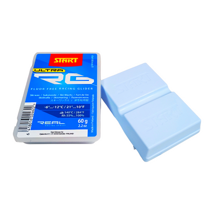 A product picture of the Start RG Ultra Glider Blue Melt Wax (-6C/-12C)