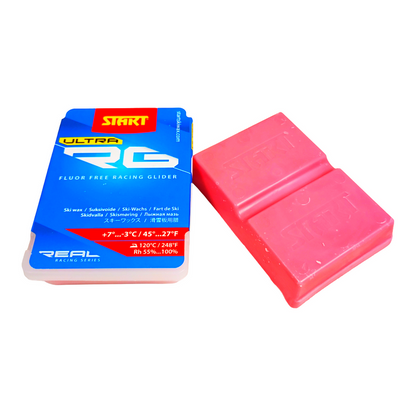 A product picture of the Start RG Ultra Glider Red Melt Wax (7C/-3C)