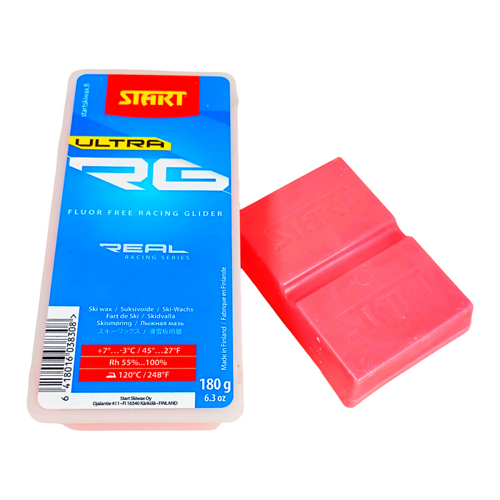 A product picture of the Start RG Ultra Glider Red Melt Wax (7C/-3C)