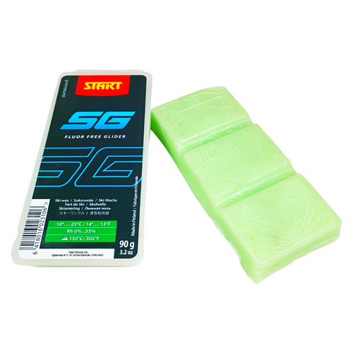 A product picture of the Start SG10 Glider Green Melt Wax (-10C/-25C)