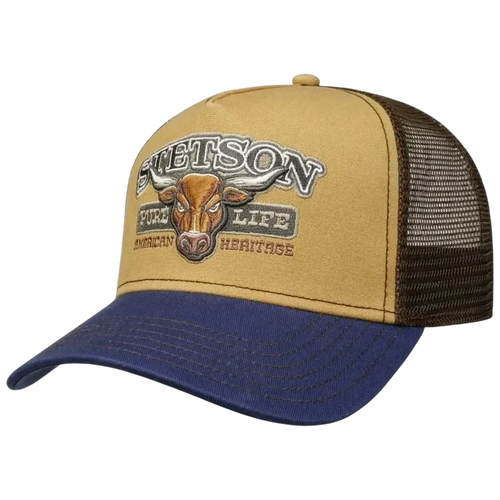 STETSON TRUCKERCAP BULL CAP