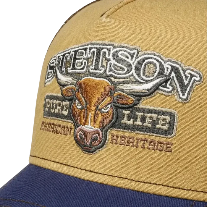 STETSON TRUCKERCAP BULL CAP