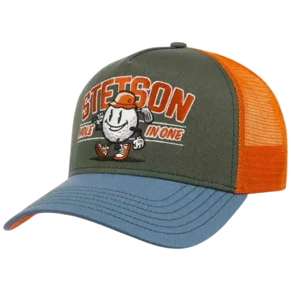 STETSON TRUCKERCAP HOLE IN ONE