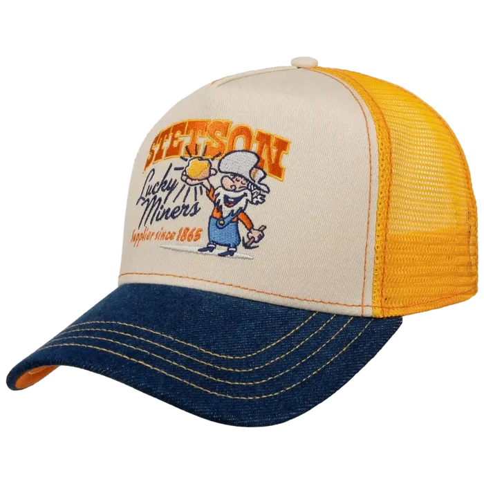 STETSON TRUCKERCAP LUCKY MINER