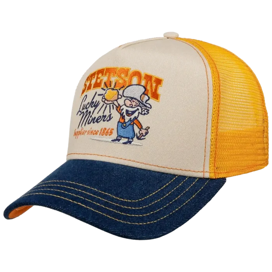 STETSON TRUCKERCAP LUCKY MINER