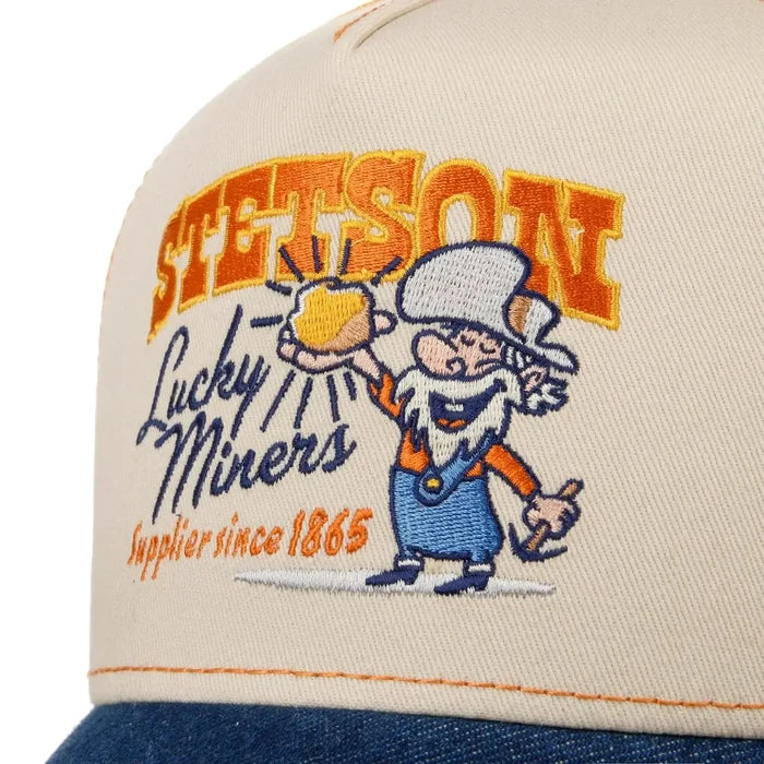 STETSON TRUCKERCAP LUCKY MINER