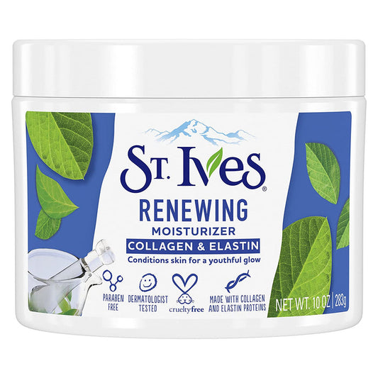 St.Ives Renewing Collagen And Elastin Moisturizer Conditions Skin 283G - authentic fragrance from Brands Warehouse Canada