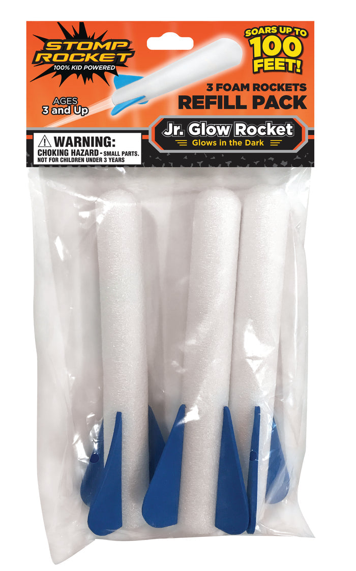 Stomp Rocket Jr. Glow Rocket Refills