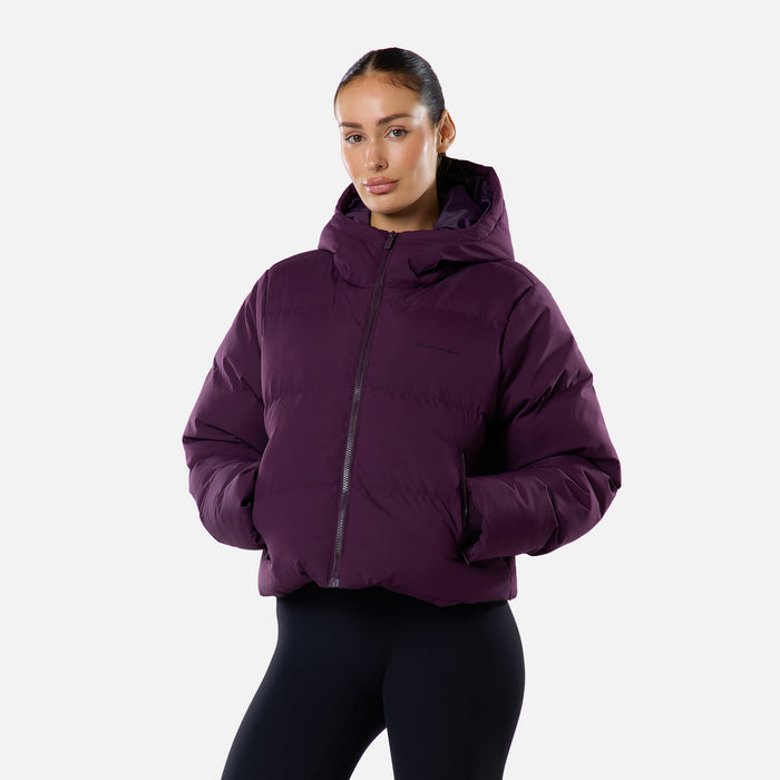 Storm Cuff Puffer | Plum