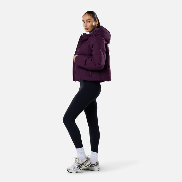 Storm Cuff Puffer | Plum