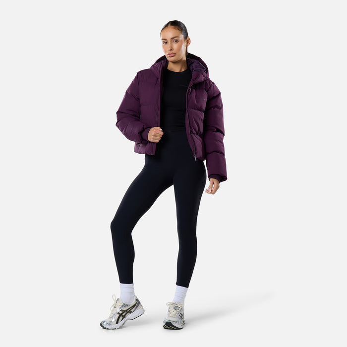 Storm Cuff Puffer | Plum