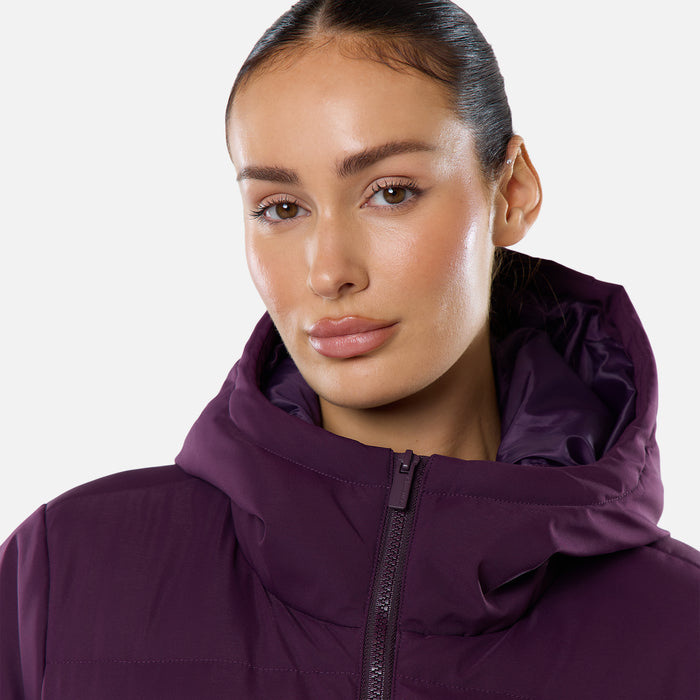 Storm Cuff Puffer | Plum