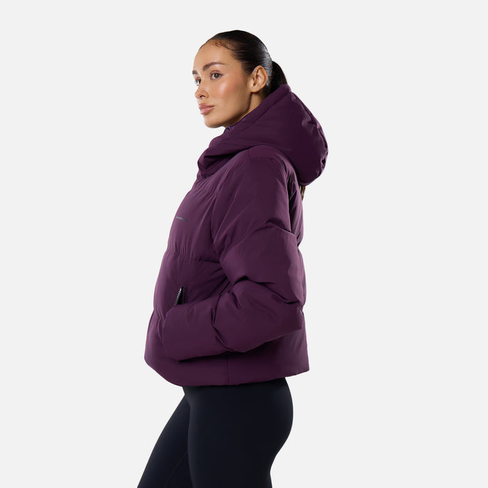 Storm Cuff Puffer | Plum