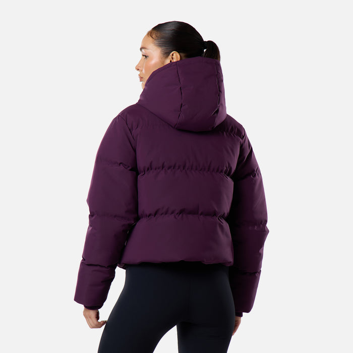 Storm Cuff Puffer | Plum