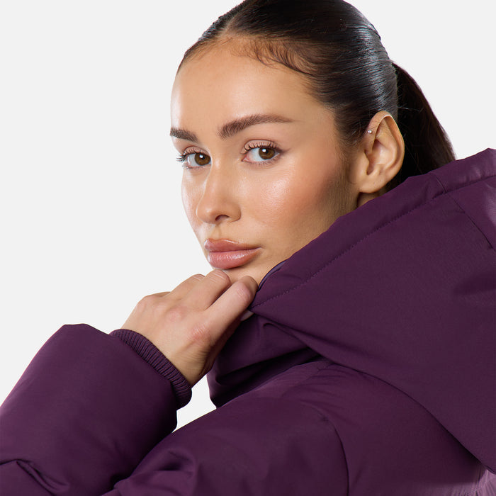 Storm Cuff Puffer | Plum
