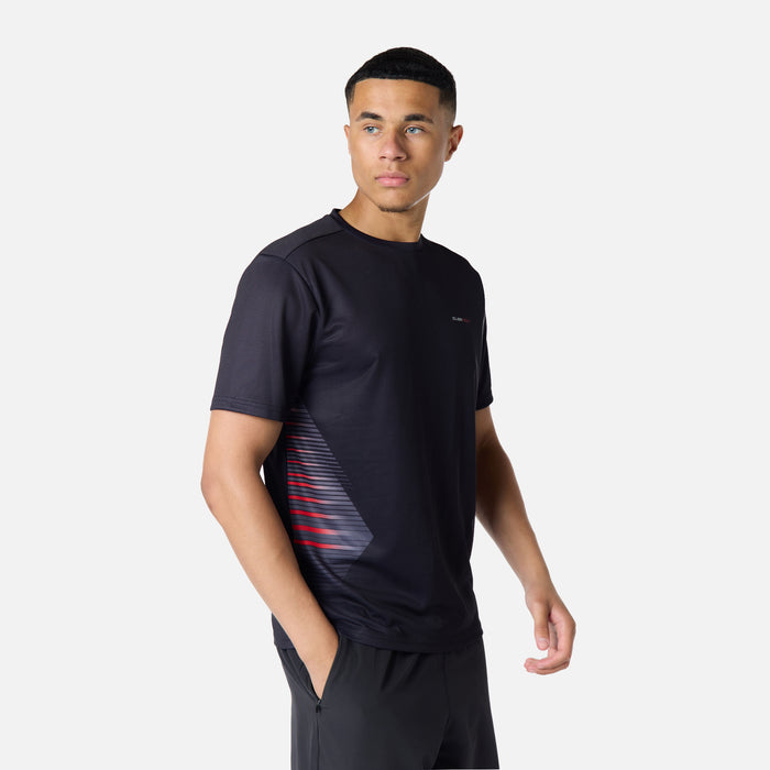 Strike Gradient T-Shirt | Black