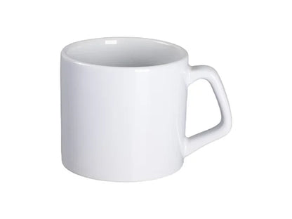 Sublimation 9oz/280ml Ceramic Coffee Mug w/ Square Handle