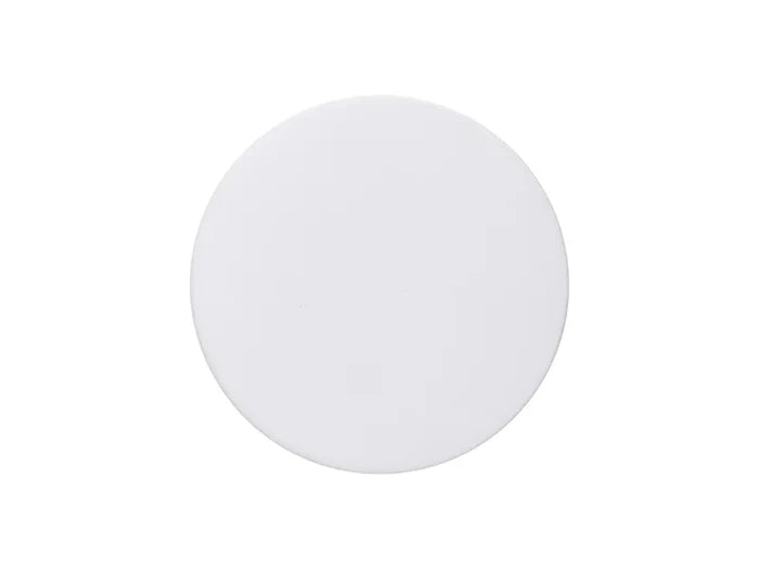 Sublimation Φ10.8cm Round Ceramic Coaster w/ Cork (Frosted)