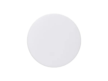 Sublimation Φ10.8cm Round Ceramic Coaster w/ Cork (Frosted)