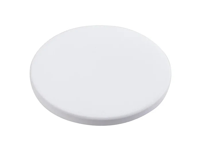 Sublimation Φ10.8cm Round Ceramic Coaster w/ Cork (Frosted)