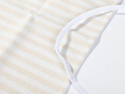 Sublimation Blanks Adult Linen Waist Apron(41*60cm, Beige and Light Yellow Stripe)