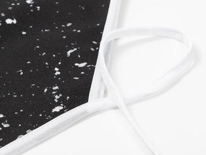 Sublimation Blanks Bleached Starry Linen Apron