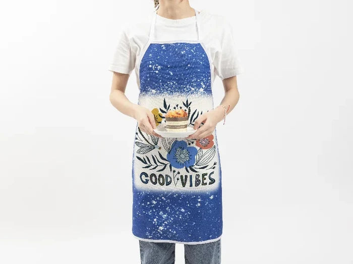 Sublimation Blanks Bleached Starry Linen Apron