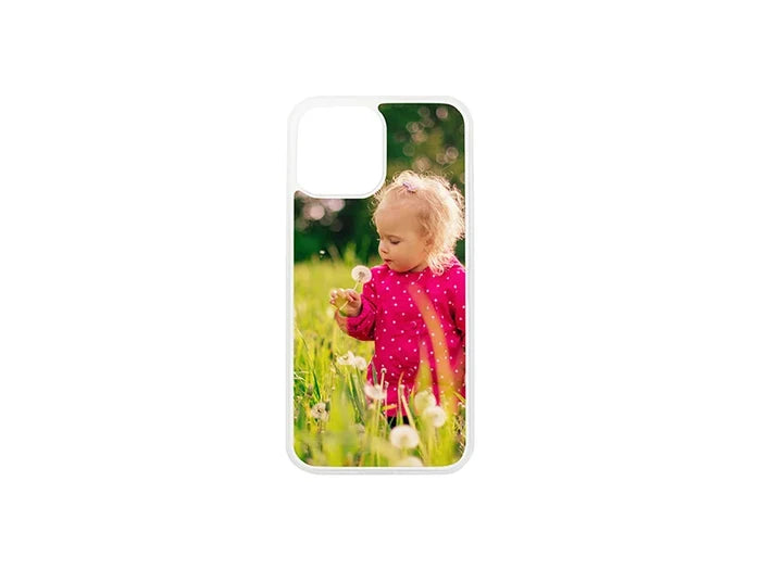 Sublimation Blanks iPhone 13 Pro Max Cover (Rubber, Clear)