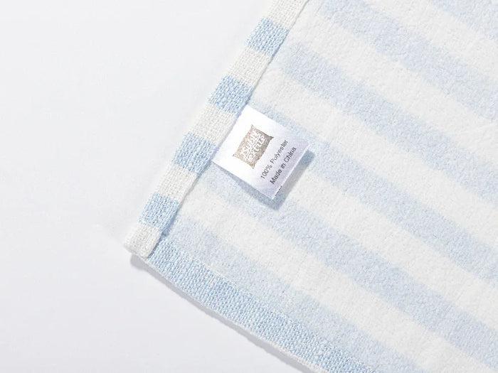 Sublimation Blanks Linen Table Mat(35.5*50cm, Beige and Light Blue Stripe)