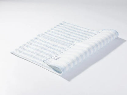 Sublimation Blanks Linen Table Mat(40*45cm, Beige and Light Blue Stripe)