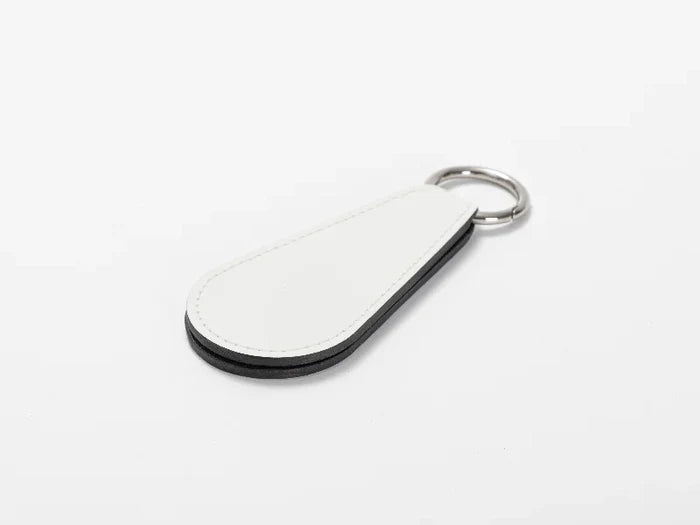 Sublimation Blanks PU Handbag Magnetic Hat Clip(5*12.8cm,drop shape)