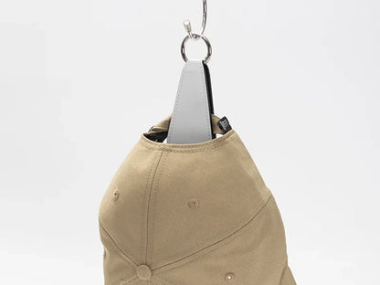 Sublimation Blanks PU Handbag Magnetic Hat Clip(5*12.8cm,drop shape)