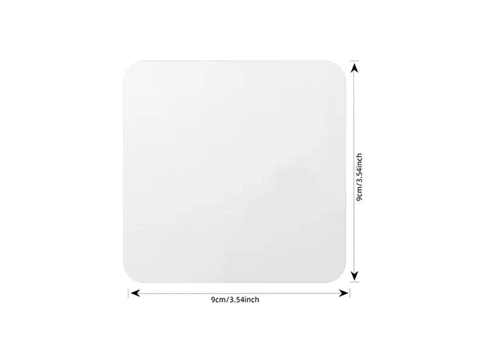 Sublimation Blanks Square HB Mug Coaster w/ Cork(9*9cm)
