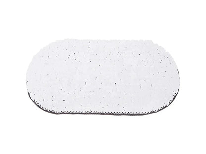 Sublimation Flip Sequins Adhesive (Oval, Gold W/ White)
