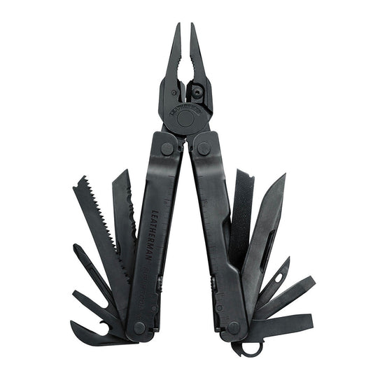 black supertool 300 in open fanned position