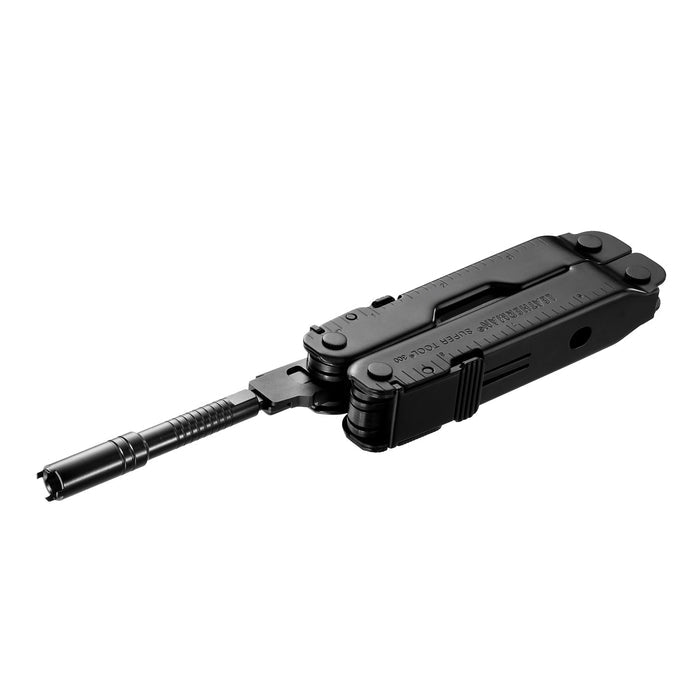 black Supertool 300 closed with sight adjuster