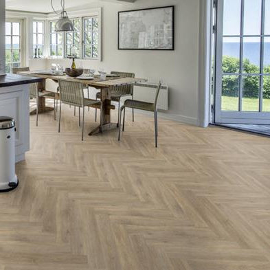 Taiga Left Herringbone Wood Flooring Kahrs