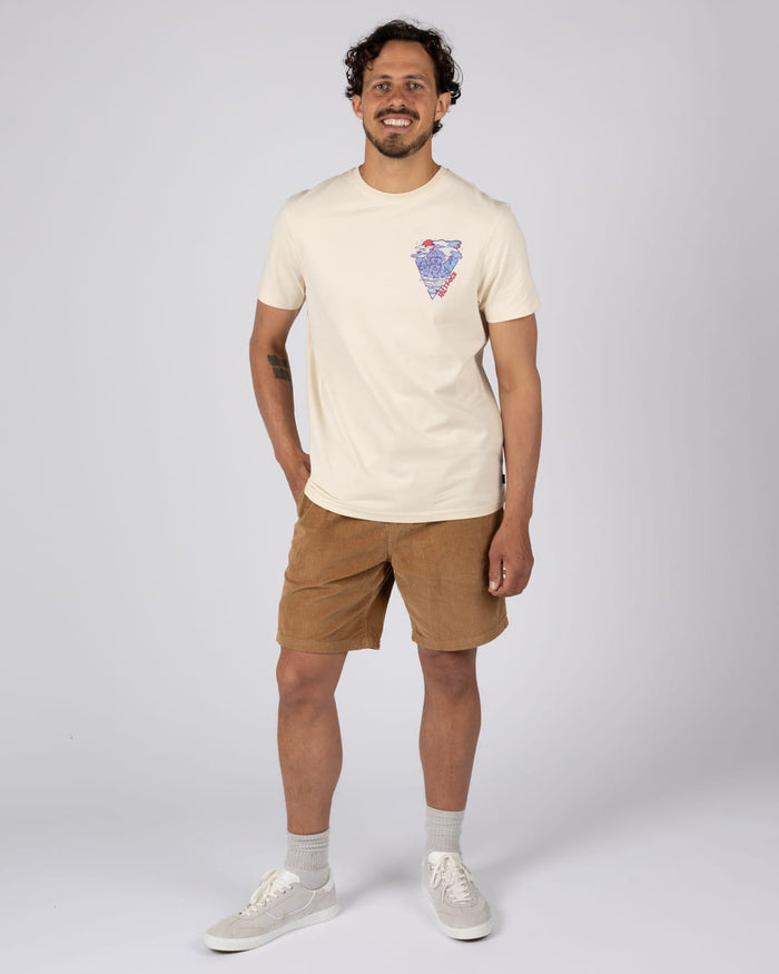 Take A Trip Mens Short Sleeve T-Shirt In Cream