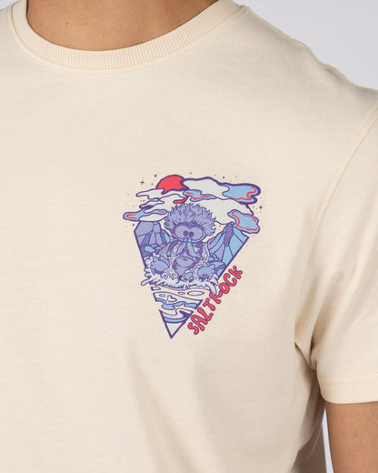 Take A Trip Mens Short Sleeve T-Shirt In Cream
