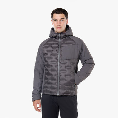 Tech Heat Seal Hybrid Jacket  | Charcoal