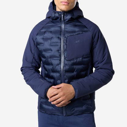 Tech Heat Seal Hybrid Jacket | Navy