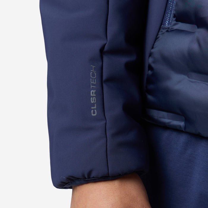 Tech Heat Seal Hybrid Jacket | Navy