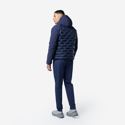 Tech Heat Seal Hybrid Jacket | Navy