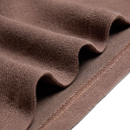 Textured Icon T-Shirt | Warm Brown