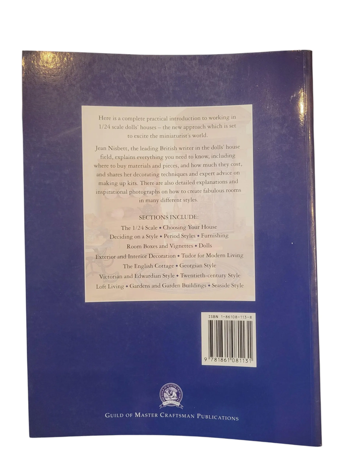The Dolls' House 1/24 Scale by Jean Nisbett — Gently Used Paperback Book
