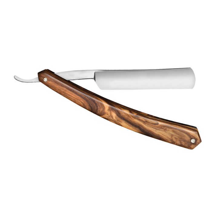 Thiers Issard '1920 Special 1ère Barbe' Straight Razor 4/8" Olivewood Carbon Steel.
